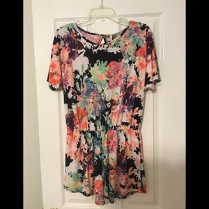 Beautiful floral romper